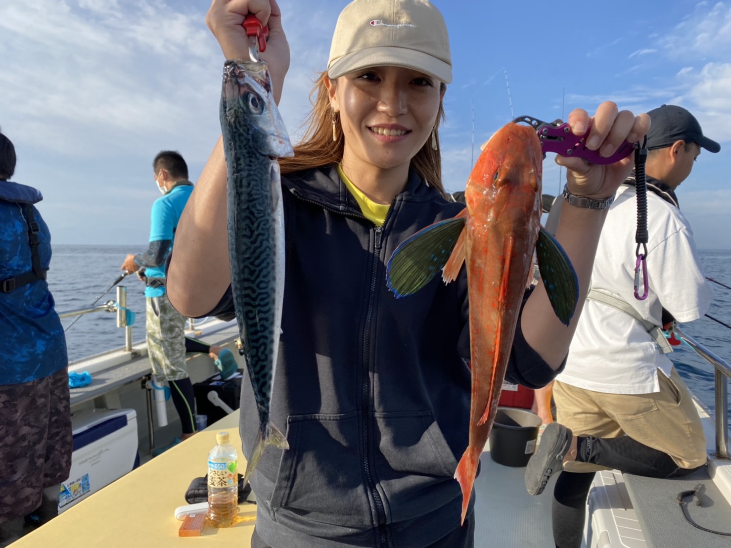 PM船 真鯛狙いライトジギング、タイラバ、テンヤ五目