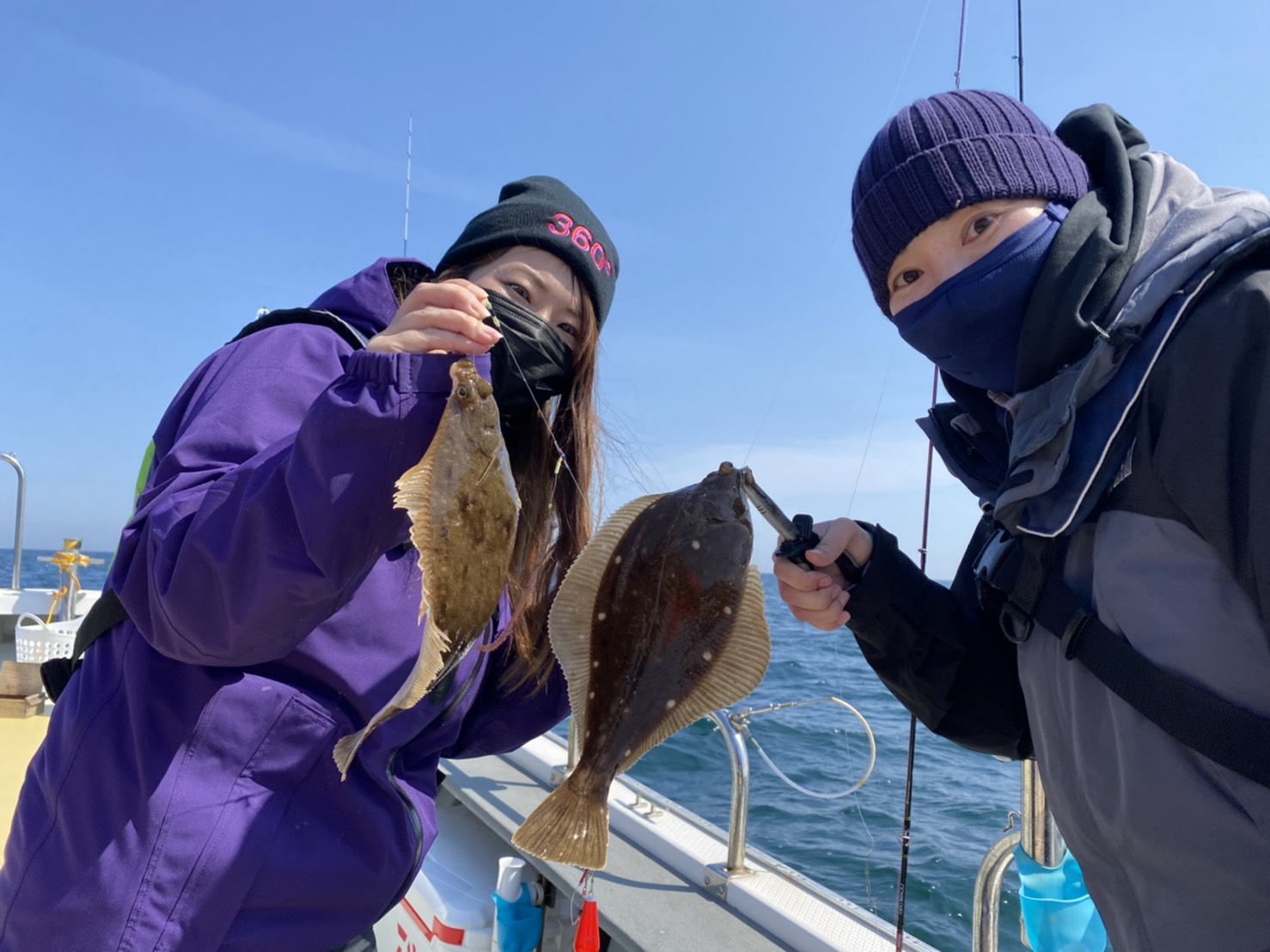ライトジギング五目～カレイリレー船