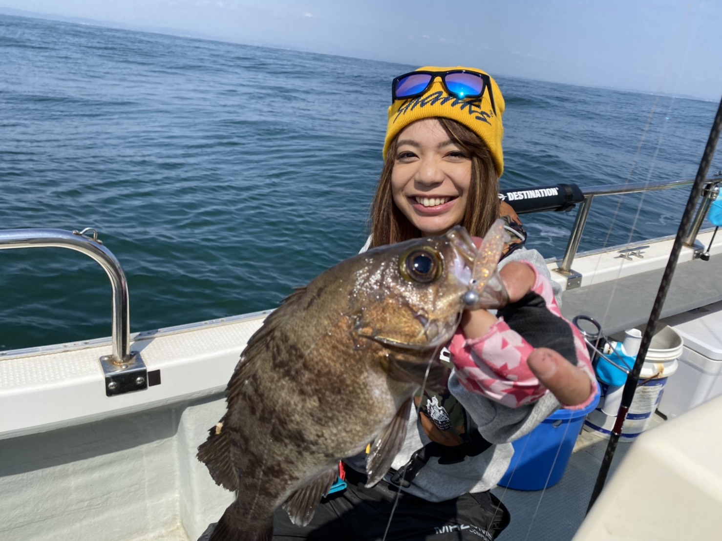 ライトジギング五目～カレイリレー船