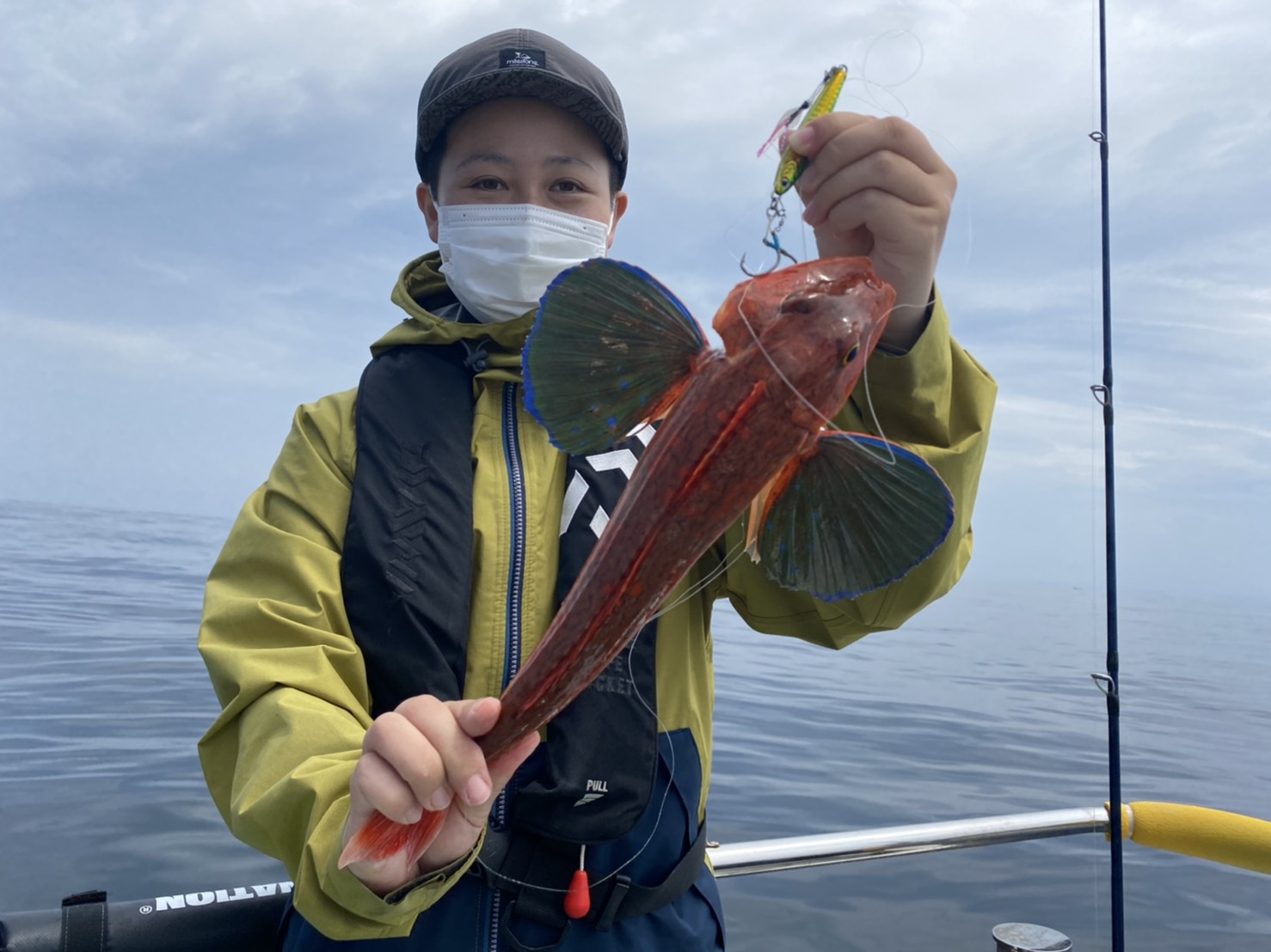 マダイ狙いライトジギング五目