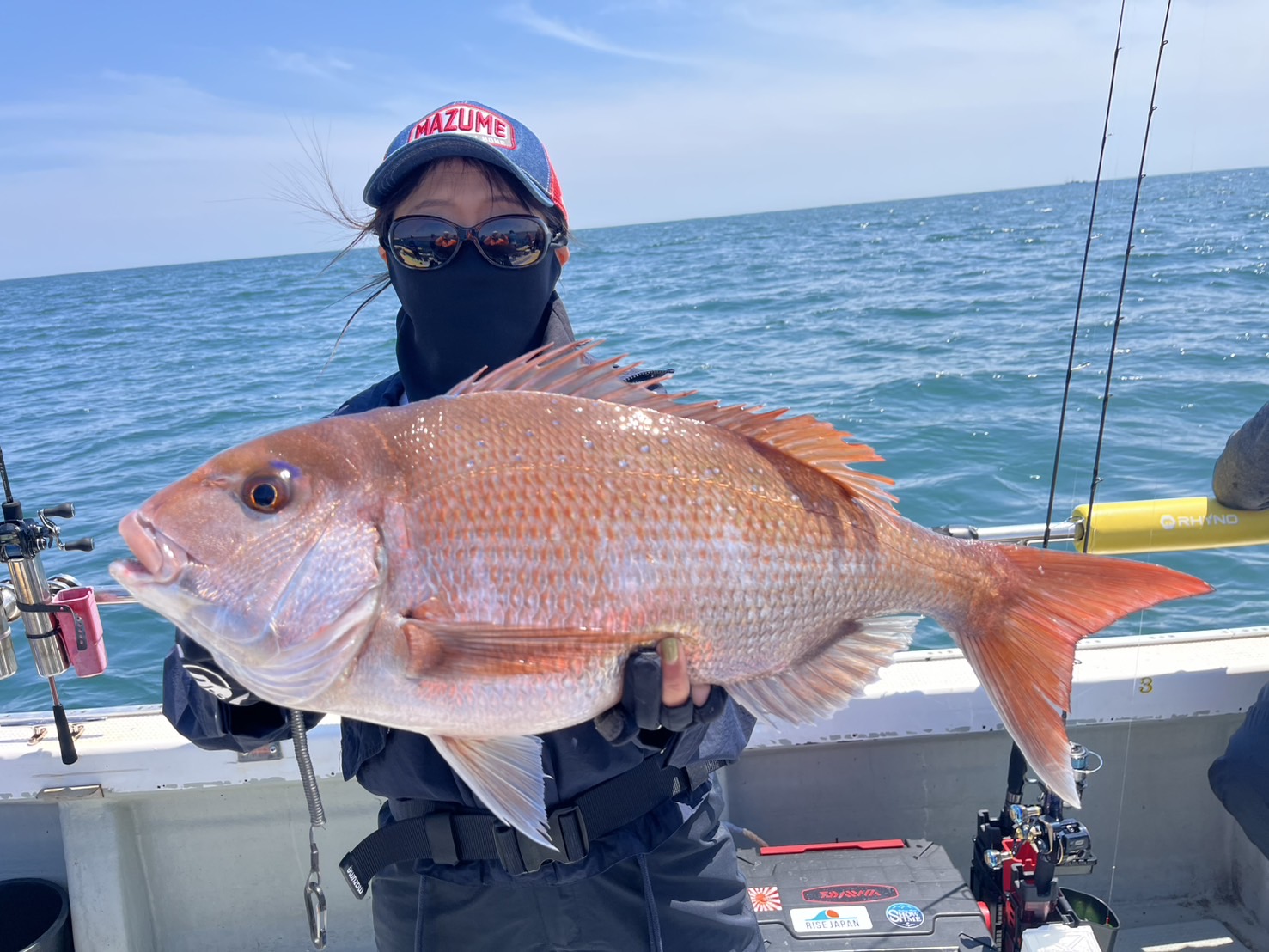 遠征ノッコミ真鯛狙い五目